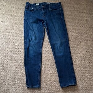 GAP Women's Dark Blue Real Straight Jeans Size 29r